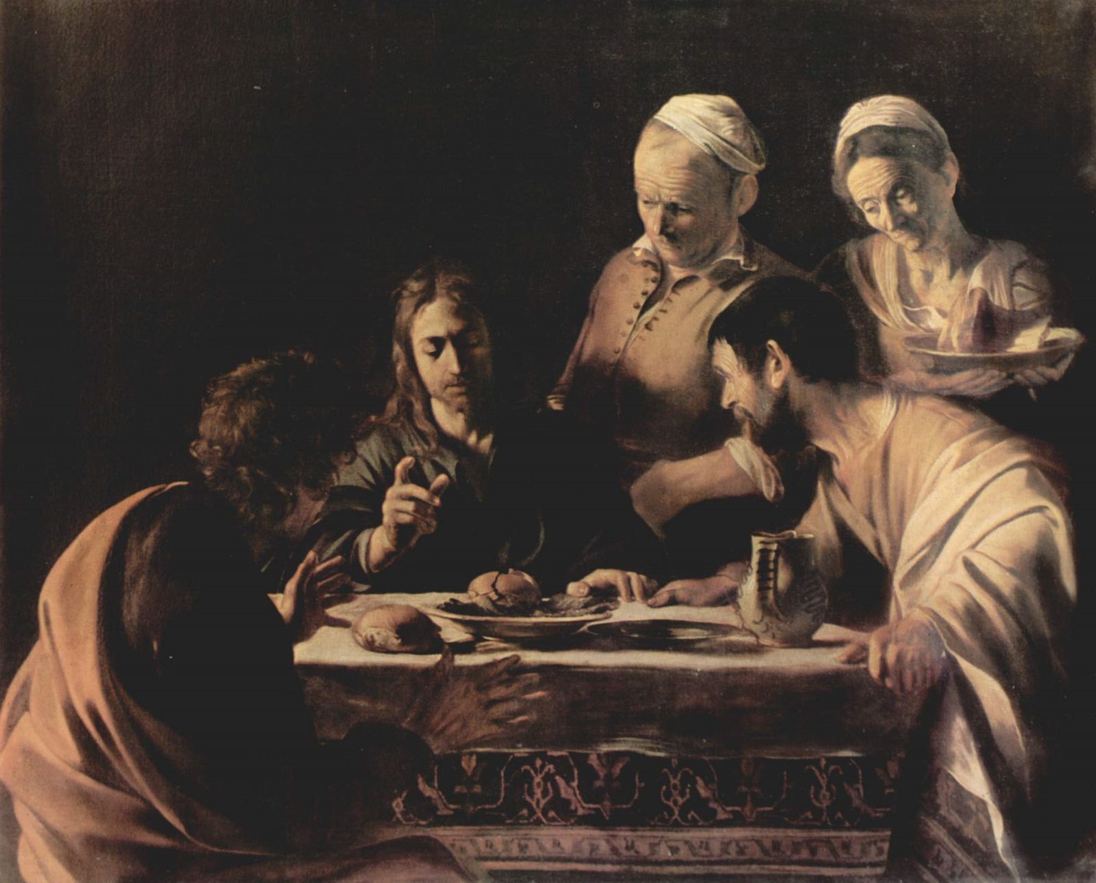 Supper at Emmaus by Caravaggio, 1601
