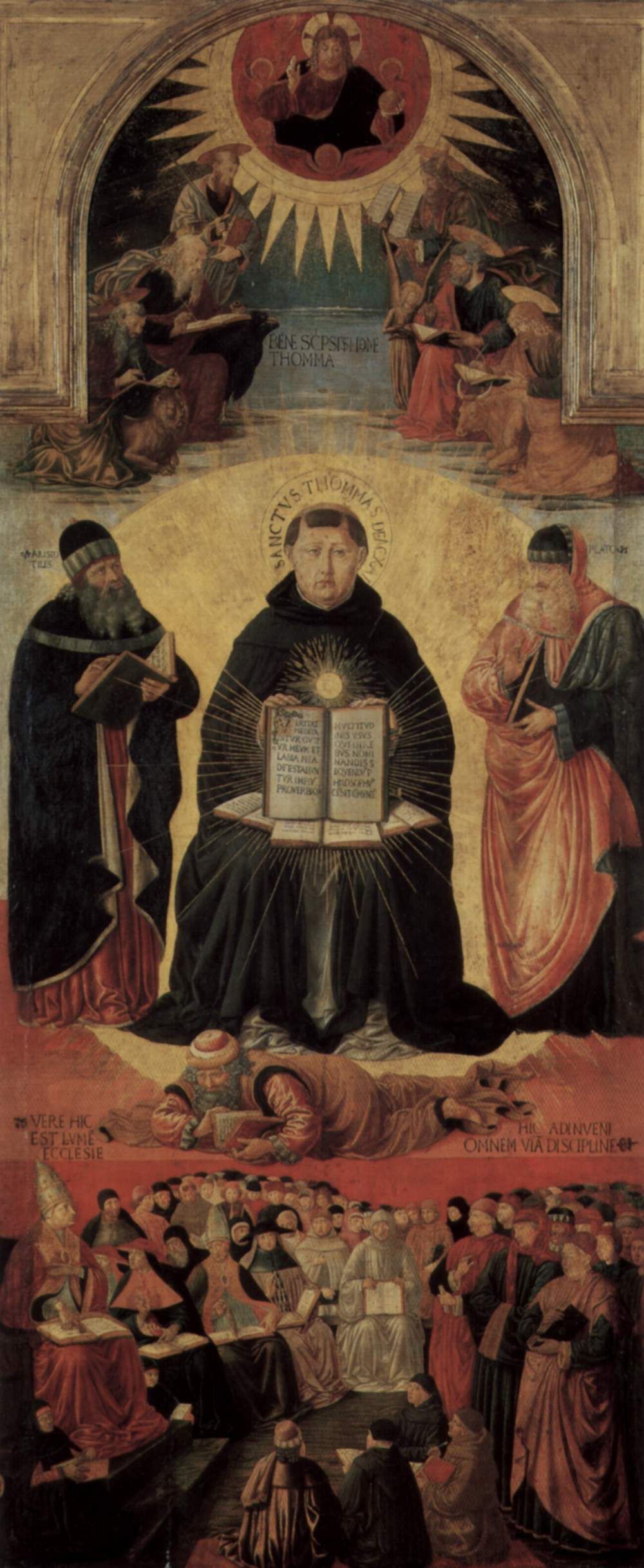 Triumph of St Thomas Aquinas by Benozzo Gozzoli
