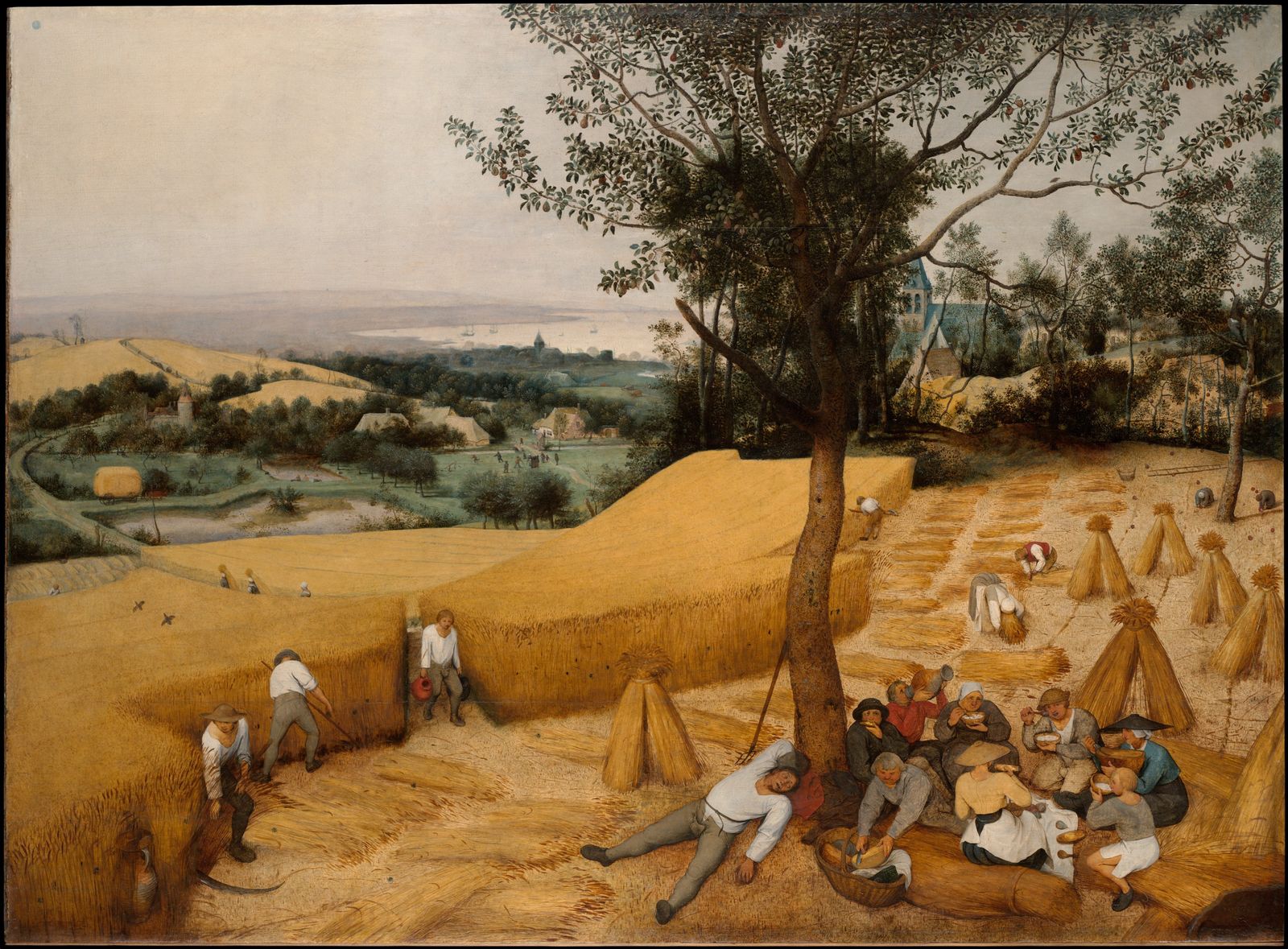 The Harvesters by Pieter Bruegel the Elder, 1565